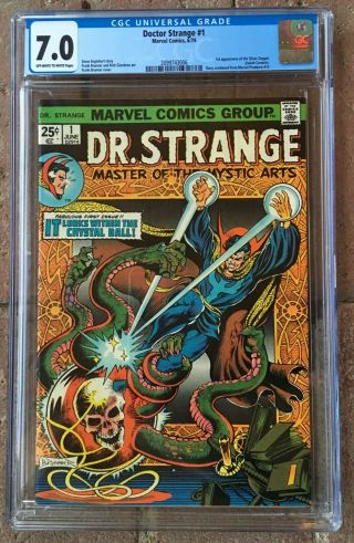 Doctor Strange 1 (jun 1974,  Marvel) Cgc 7.  0