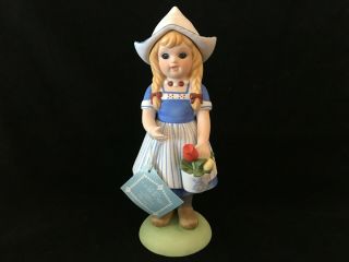 Vintage The Dolls Of The World Katrina The Dutch Girl 60267 Enesco 1984 Figurine