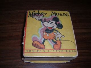 Mickey Mouse Blb 717 - Second Printing - Big Little Book