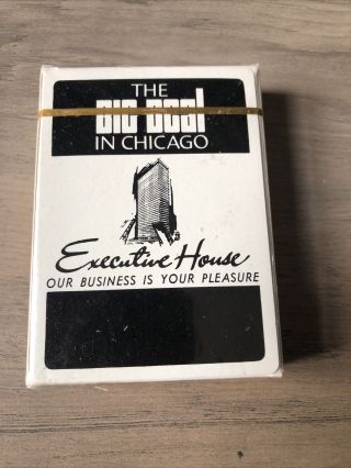 Rare The Big Deal In Chicago Executive House Playing Cards