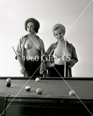 1960s Nude 8x10 Photo Busty Breasts Pinup Girl Jane Dunn From Vogel Negative - Jd4