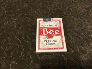 Rare Blue Seal Us Playing Card Ohio Made Bee Club Special 92 Playing Cards