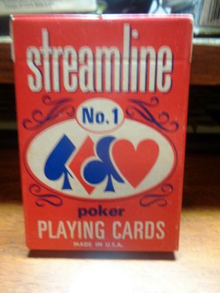 Streamline No 1 Arrco Playing Cards Vintage Pack
