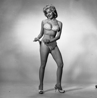 1960s Ron Vogel Negative,  Sexy Blonde Pinup Girl Pat Marlow,  Cheesecake,  T246059