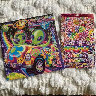 Lisa Frank Official 2021 Calendar 10x10 And Set Of Over 600 Stickers