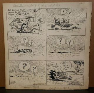 Gaar Williams Daily Comic Strip Art 2 - 16 - 29 Something Ought To Be Done