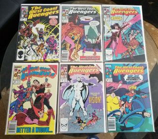 West Coast Avengers 42 - 57 & 1 (vf) Wandavision (oct 1985,  Marvel)