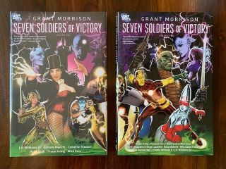 Seven Soldiers Of Victory Volumes 1 - 2 Hc Hardcover Complete Set Morrison