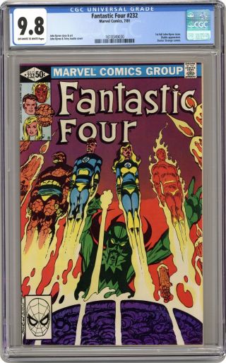 Fantastic Four 232 Cgc 9.  8 1981 1618349030