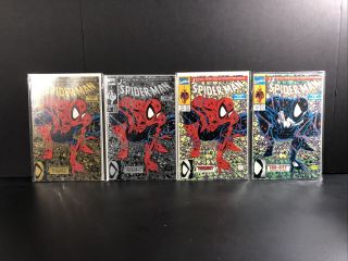 Spider - Man 1 " Torment " Gold,  Silver,  Green Set,  And 13 Cgc Ready