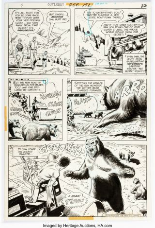 Superboy 192 Page 4 (dc Comics,  1972) Murphy Anderson Art