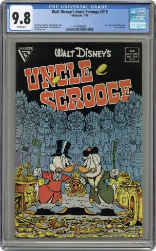Uncle Scrooge 219 Cgc 9.  8 1987 1618434023
