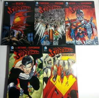 The Death And Return Of Superman Tpb Complete Set