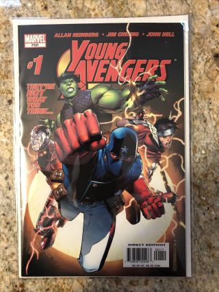 Young Avengers 1 (2005) 1st Kate Bishop Appearance Marvel Comics Send To Cgc