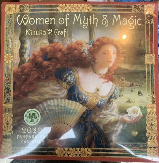 Women Of Myth & Magic 2020 Wall Calendar: Fantasy Art Calendar (calendar)