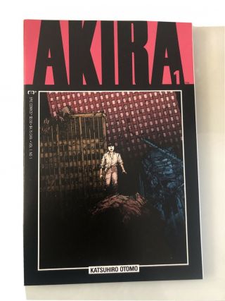 Akira No.  1 Epic Marvel Comics Manga 1988