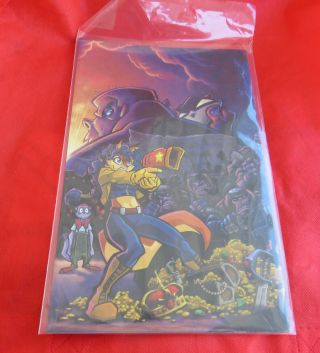 VINTAGE 2 ADVENTURES SLY COOPER MODERN AGE COMIC NEWS STAND NEVER READ PRISTINE 2