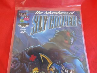 VINTAGE 2 ADVENTURES SLY COOPER MODERN AGE COMIC NEWS STAND NEVER READ PRISTINE 3
