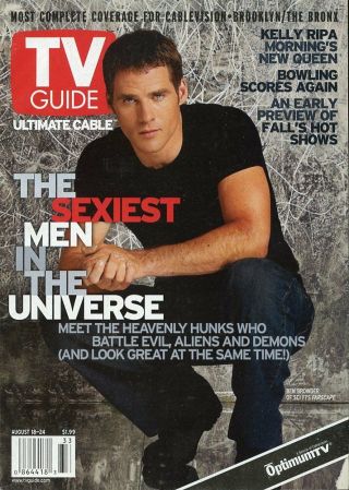 Ben Browder Farscape Sexiest Men In The Universe Large Tv Guide M252