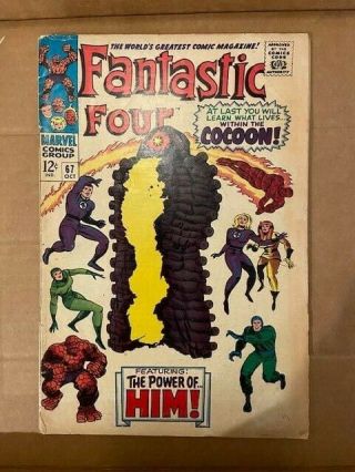 Fantastic Four 67 Comic Book Origin And 1st App Of Him