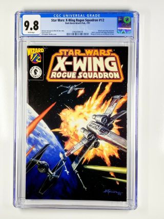 Star Wars X - Wing Rogue Squadron 1/2 Cgc 9.  8 Wizard Mail Away Exclusive