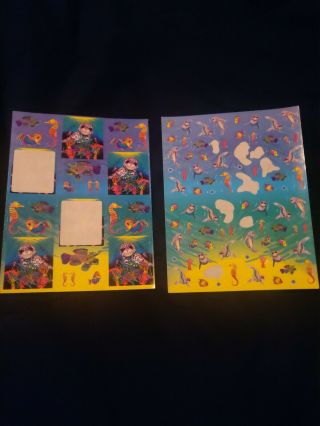 Vintage Lisa Frank Stickers Seals Partial Sheets And Minis S278 S678.