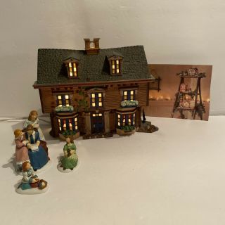 Dept 56 Literary Classics " Little Women The March Residence " 56606 Set Boxread.
