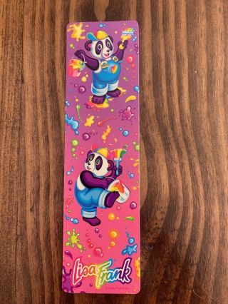 Lisa Frank Vintage Bookmark: Painter Panda