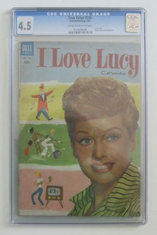Four Color 535 I Love Lucy 1 (lucille Ball) Dell Comics Cgc 4.  5 {generations}