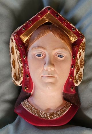 Bosson Chalkware Head Catherine Of Aragon