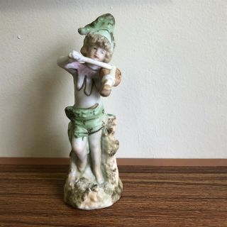 Jester Porcelain Figurine With Violin - Ardalt China,  Japan 6433b
