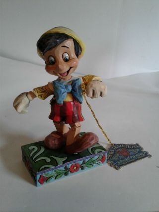 Jim Shore Walt Disney Traditions “lively Step” Pinocchio