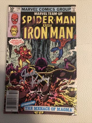 Marvel Team - Up 110 Signed By Stan Lee And Jack Kirby