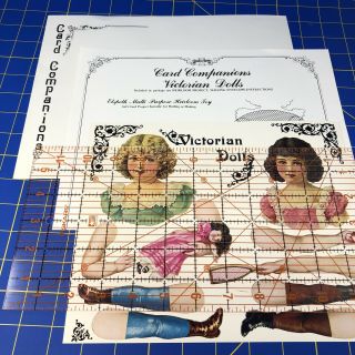 Victorian Paper Dolls Card Companions By Elspeth Multi - Purpose Heirloom Toy