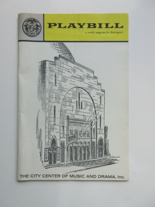 York City Opera 1962 La Boheme Aida The Mikado,  Playbill 1963 Corvette Ad
