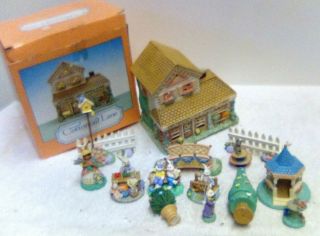 Cottontail Lane General Store And Accessories Lighted Easter Village House