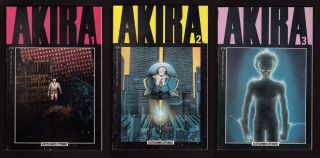 Akira 1,  2 & 3 1st Prints 1988 Volume 1 Epic Comics Katsuhiro Otomo Set/run