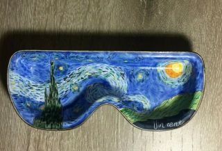 Kelvin Chen Vincent Van Gogh Starry Night Enamel Eyeglasses Holder Pin Tray 2001