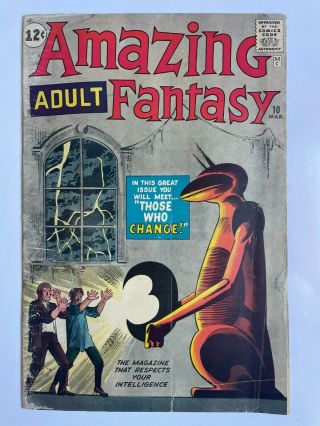 Adult Fantasy 10 - Steve Ditko Stan Lee Atlas Marvel Comics