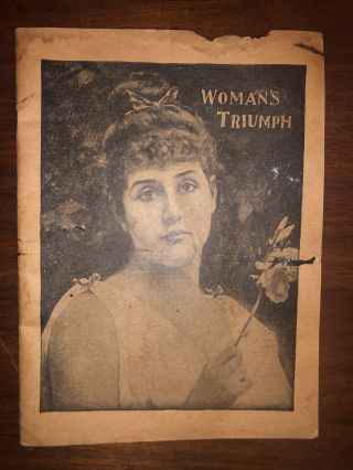 Vintage 1895 Lydia Pinkham’s Woman 