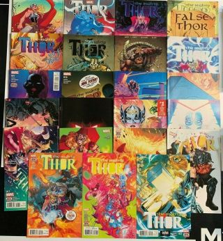 The Mighty Thor 1 - 23 (2016 Marvel Comics) Jane Foster Nm -