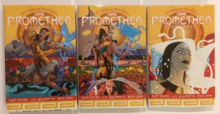 Promethea 20th Anniversary Deluxe Edition Hardcover Set Vol.  1,  2 & 3 Books