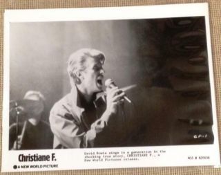 David Bowie / Christiane F 1981