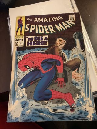 The Spider - Man 52 (1967,  Marvel) Fn/vf