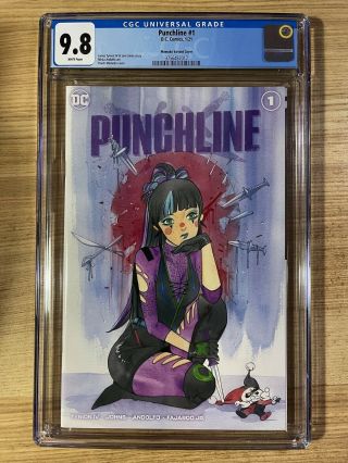 Punchline 1 (2021 Dc Comics) Peach Momoko Variant Cgc 9.  8
