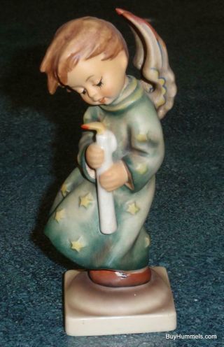 Large " Heavenly Angel " Goebel Hummel Figurine 21/0 1/2 Tmk5 $0.  99 Starting Bid