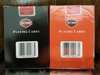 1998 Harley Davidson Motorcycles Limited Edition Playing Cards in Tin 3