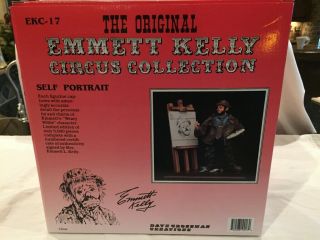 The EMMETT KELLY Circus Collec Weary Willy SELF PORTRAIT FIGURINE 2