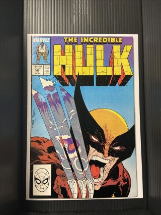 Incredible Hulk 340 - Todd Mcfarlane | Wolverine | Hot Key Issue | 1988 -