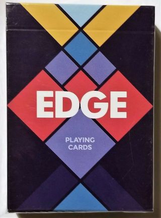 Edge Playing Cards Limited Edition Cardistry Deck By Tcc Uspcc